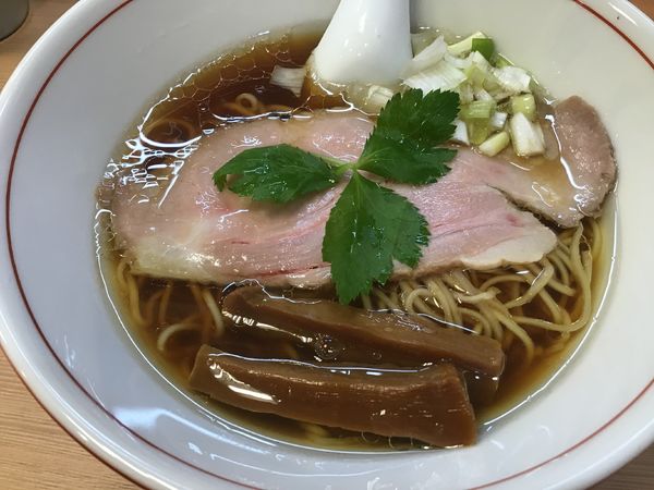 「らぁ麺800円(開店記念500円)」@麺処 ながいの写真