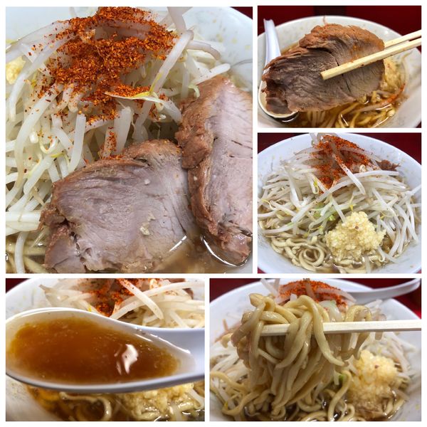 「小ラーメン 700円 バリカタニンニク」@ラーメン二郎 上野毛店の写真