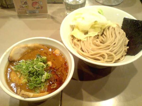 「海老味噌つけ麺，味玉+肉増し (1250円)」@つけ麺 五ノ神製作所の写真