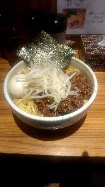 「特製牛すじ汁なし  大 300g」@汁なし破顔の写真