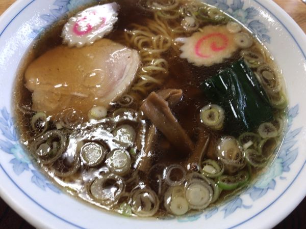 「ラーメン640円」@ふじかわ食堂の写真