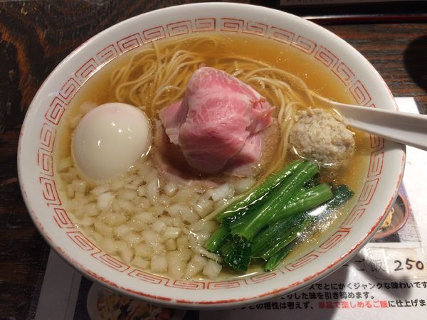「味玉煮干しラーメン」@らぁめん小池の写真