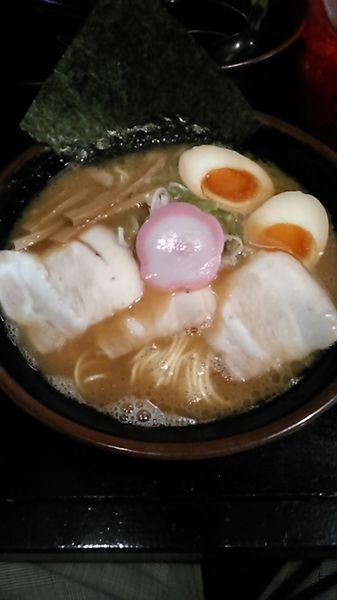 「中華蕎麦　ラーパス　味玉」@上州濃厚中華蕎麦 はたお商店 下小出本店の写真