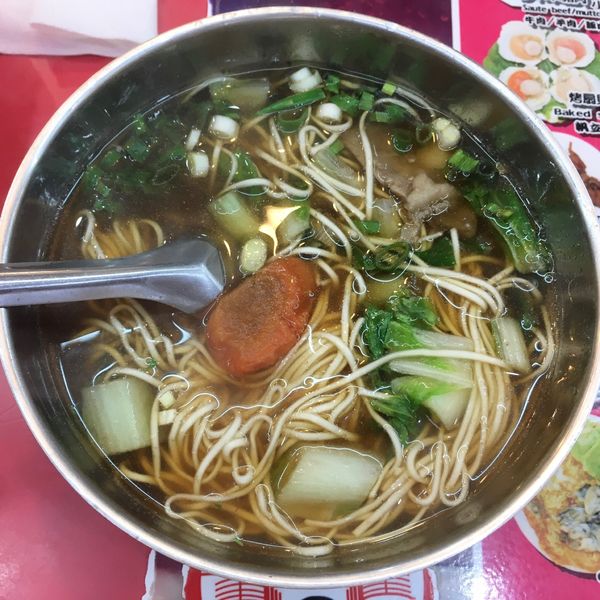 「牛肉麺 90元」@曽記の写真