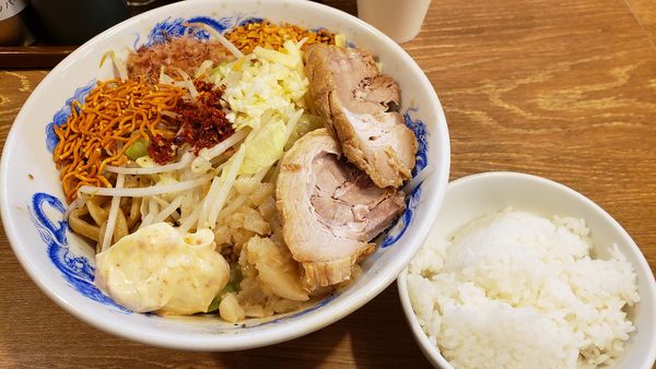 「まぜそば大」@ジャンクガレッジ 熊谷店の写真