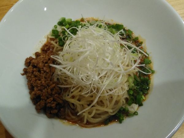 「大山小麦の汁なし担々麺¥800+特製餃子¥300」@鳥取らーめん ふうたろうの写真