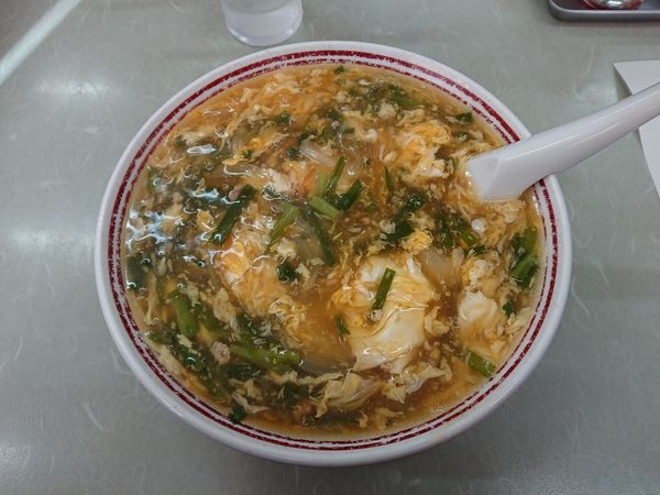 「ニラとじらーめん 800円」@菊亭の写真