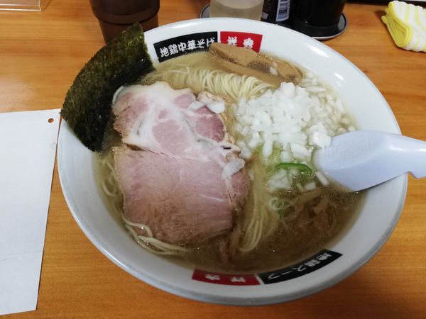 「塩ラーメン」@地鶏中華そば 祥秀の写真