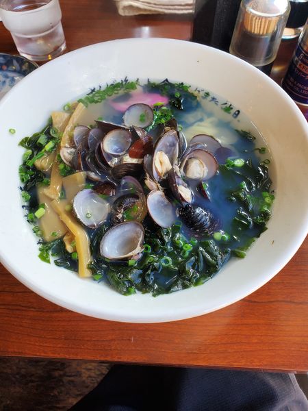 「十三湖のしじみラーメン」@太宰らうめんと津軽のめしや「めぇ」の写真