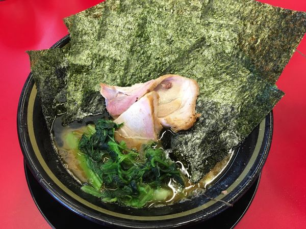 「ラーメン のり ライス」@柏 王道家の写真