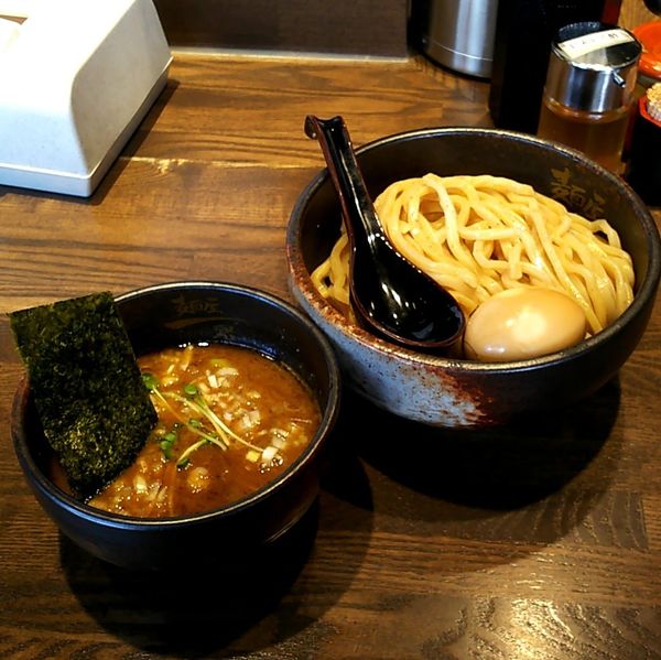 「濃厚味玉つけ麺(極太 300g)」@麺屋 一路の写真