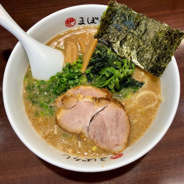 「らーめん（¥760）」@豚骨醤油らーめん まぼろしの写真