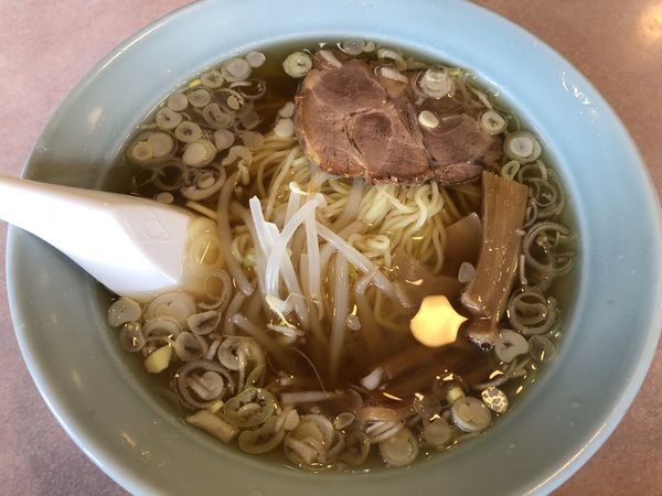 「ラーメン　￥５５０」@恵美飯店の写真