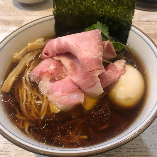 「特製四葉そば」@中華そば 四つ葉の写真