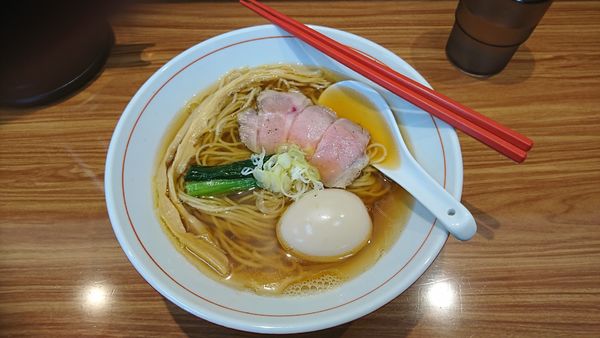 「白だし醤油ら～麺」@ら〜麺 安至の写真
