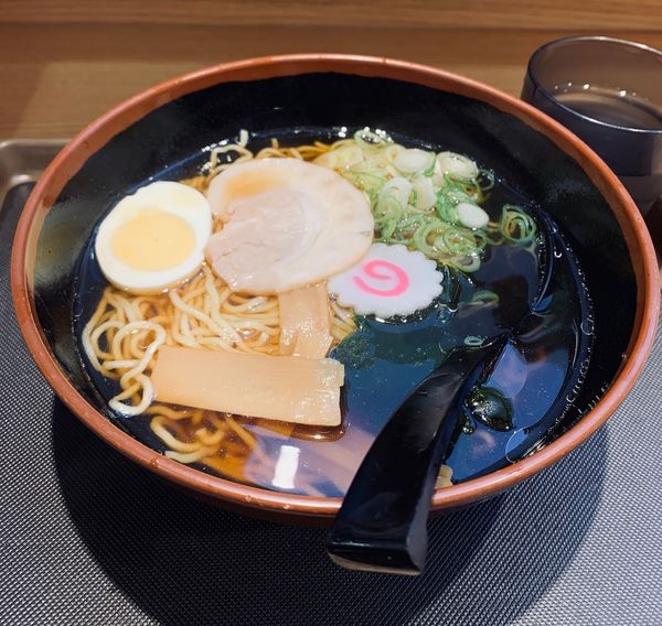 「昔ながらのラーメン（￥430）」@名代 富士そば 上野店の写真