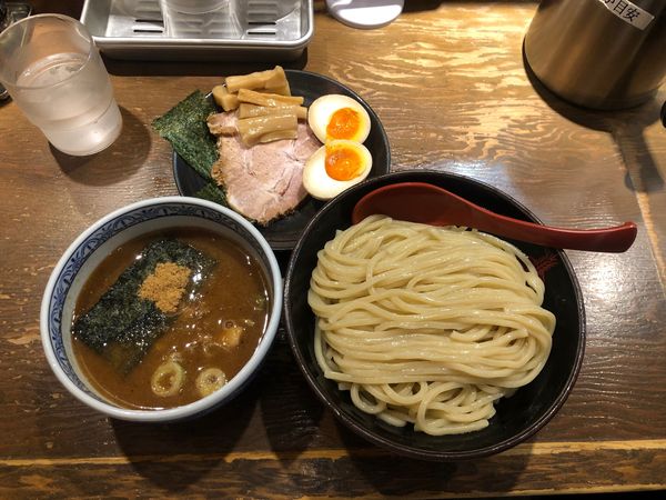 「つけ麺あつ盛り中 ランチ」@つけ麺専門店 三田製麺所 御茶ノ水店の写真