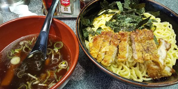 「ざる排骨麺」@万世麺店 有楽町店の写真