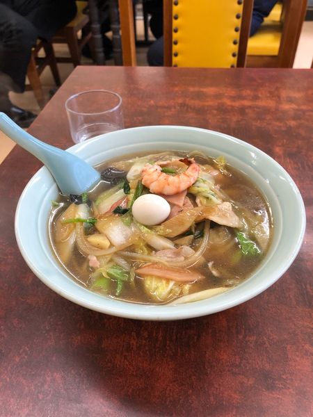 「五目そば　847円」@正華 花畑店の写真