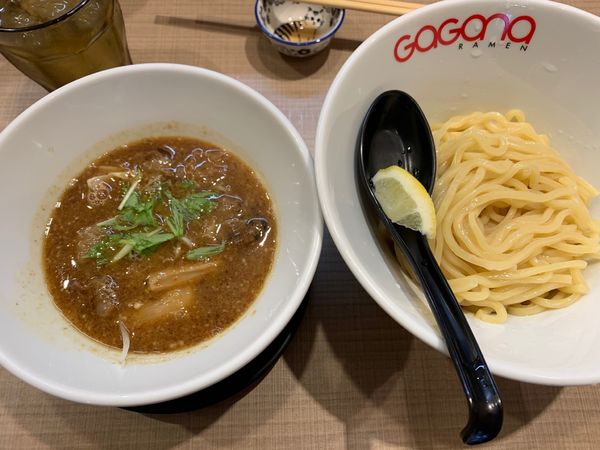 「特製ホルモンつけ麺」@GaGana RAMENの写真