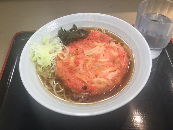 「紅生姜天そば(¥430)」@名代 富士そば 荻窪北口店の写真