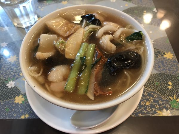 「五目そば」@広東料理 聚英の写真