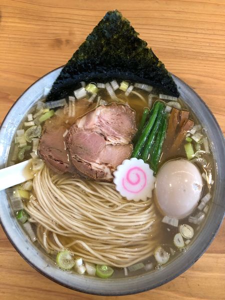 「だしそば　しお」@だし・麺 未蕾の写真