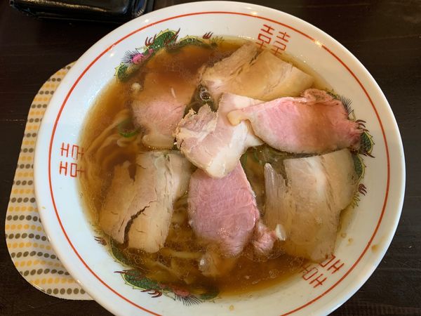 「チャーシューらーめん」@松屋製麺所の写真
