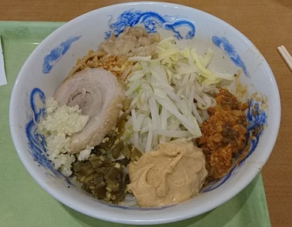 「Tacoまぜ」@ジャンクガレッジ イオンレイクタウンmori店の写真