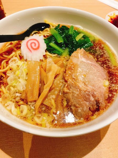 「しょうゆらーめん」@焼肉あぐり 新田庵の写真