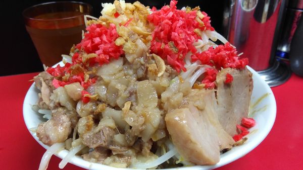 「汁なし並 豚マシ カレー」@ラーメンハイキックの写真