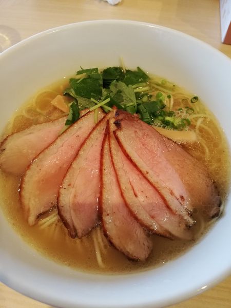 「鴨そば(塩)」@支那そば まるこうの写真