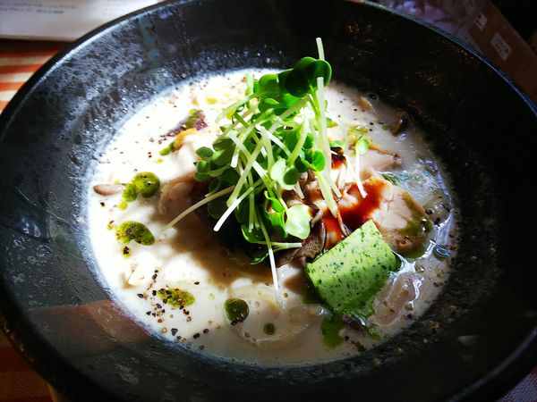 「きのこポタージュ麺」@麺ビストロNakanoの写真