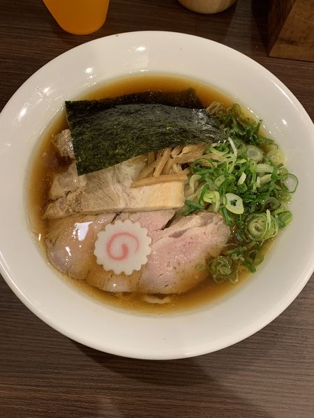 「醤油ラーメン味玉」@麺や 河野の写真