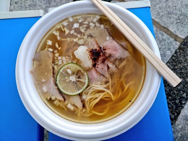 「MENSHO 岩手がもの塩中華そば」@東京ラーメンショー2019の写真