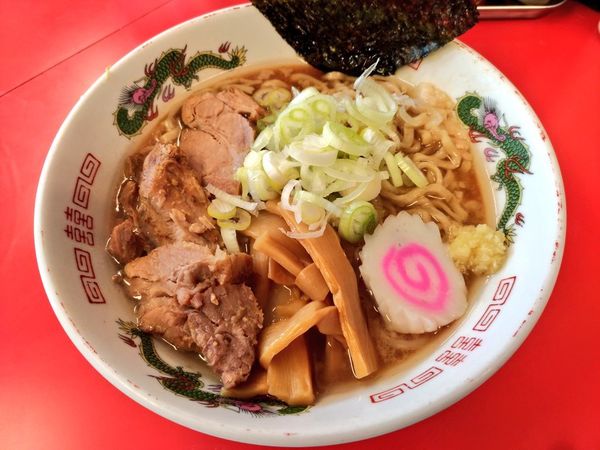 「期間限定 中華そば」@赤ひげラーメン 那覇松山店の写真