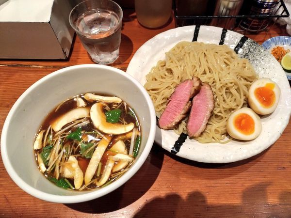 「水曜日特別営業限定 松茸と鴨のつけ蕎麦」@麺処 ほん田の写真