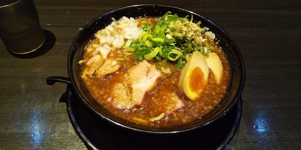 「濃厚魚介ラーメン900円」@究極J’sラーメンの写真