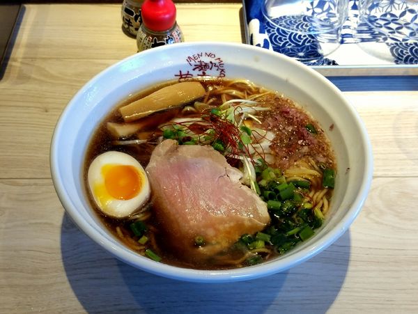 「煮干し中華ソバ(醤油)」@らあめんとおばんさい 麺乃夢恋の写真