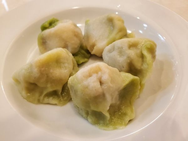 「白菜猪肉大水餃」@餃子伝説 総本舗の写真