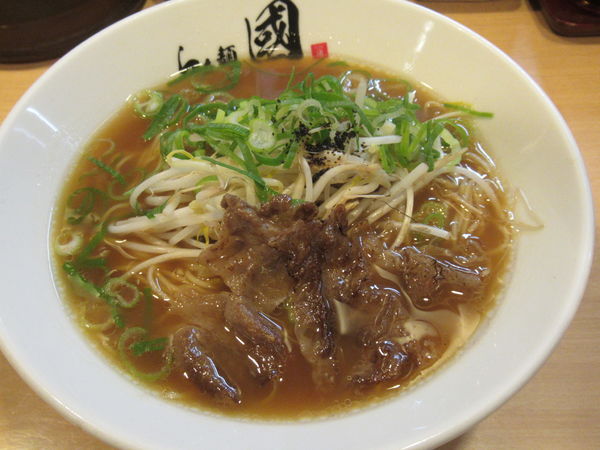 「和牛コウネらぁ麺（しょうゆ）（880円）」@らぁ麺 國の写真