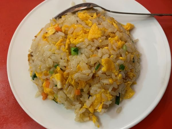 「海鮮湯麺と半チャーハン」@中国料理 碧苑軒の写真