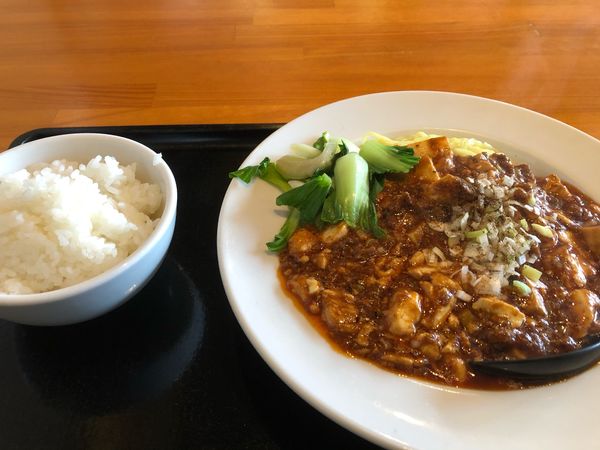 「汁なし麻婆麺」@中国家庭料理 菜華の写真