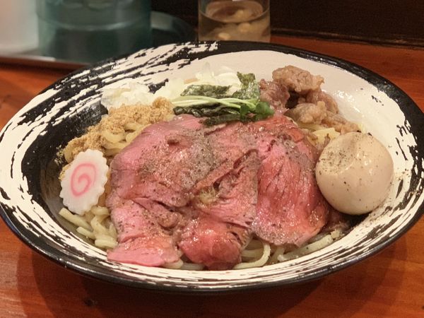 「特製和牛あえ麺」@めん屋 いわ輝の写真