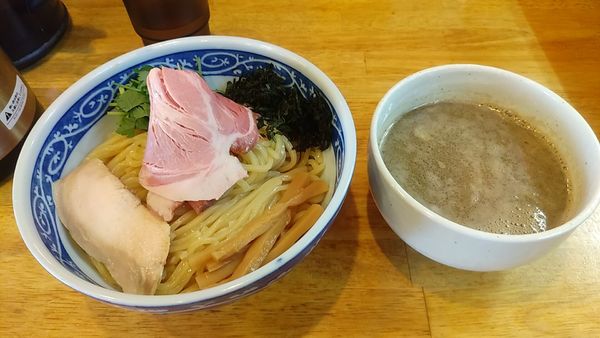 「濃厚ｲｶつけ麺(大盛)」@寿製麺よしかわ 坂戸店の写真