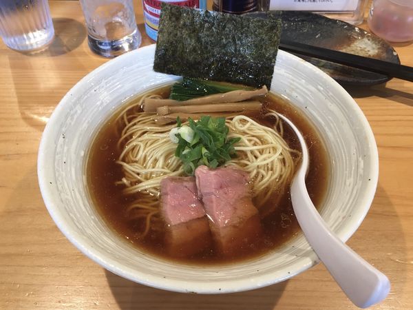 「クラフトビール→チャーシュー盛（ハーフ）＋らぁ麺（醤油）」@麺屋 さくら井の写真