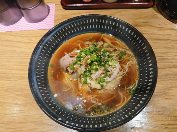 「地鶏中華そば」@麺屋 他力の写真