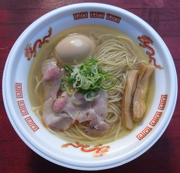 「【塩らーめん千茶屋】あご節鬼コンチータ＋煮卵」@大つけ麺博 美味しいラーメン集まりすぎ祭の写真