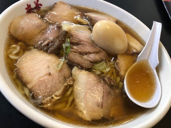 「喜多方チャーシュー麺」@喜多方ラーメン 来夢 喜多方本店の写真