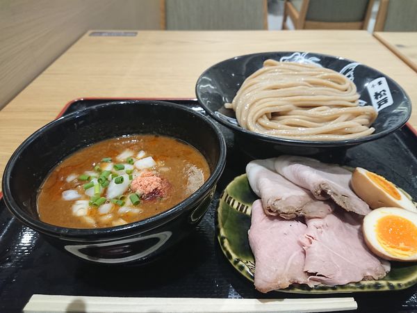 「甘エビ特製全部入りつけ麺」@松戸富田麺桜の写真